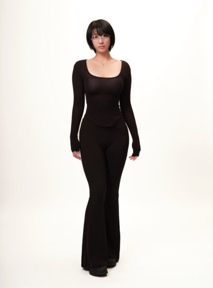 Slim-Fit Long Sleeve Top